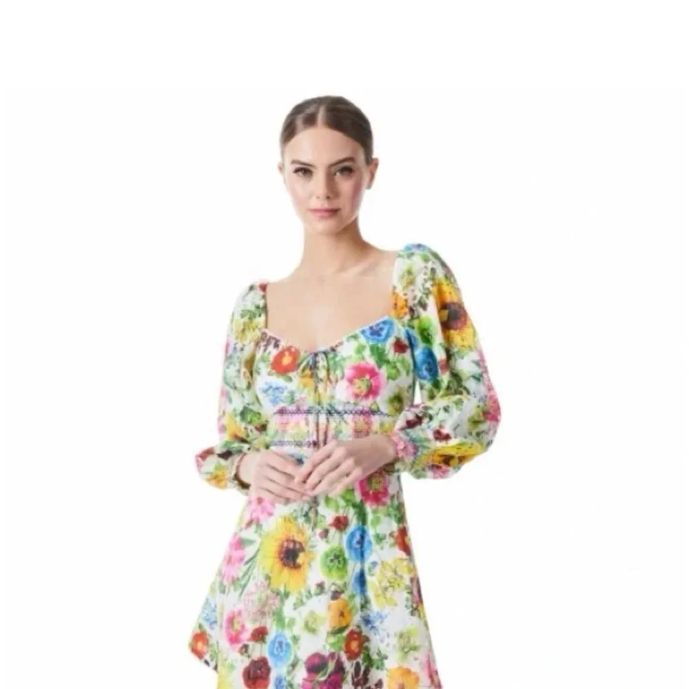 NWT Alice + Olivia Crawford Sweetheart Mini Dress - Picture 2 of 9